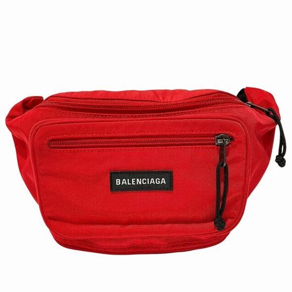 BALENCIAGA Red Shoulder Bag - Picture 1 of 9